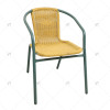Outdoor Furniture Leisure Garden Chairs Rattan Backrest Chairs Outdoor Patio Seats for Coffee Shop Outdoor Restaurant
