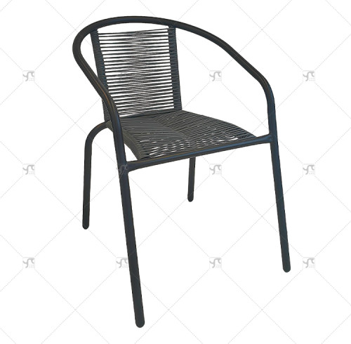 Outdoor Leisure Tables and Chairs Hotel Terraces Backrest Chairs Villas Gardens Rattan Chairs for Outdoor Courtyard Use