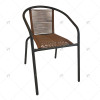 Outdoor Leisure Tables and Chairs Hotel Terraces Backrest Chairs Villas Gardens Rattan Chairs for Outdoor Courtyard Use