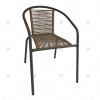 Outdoor Leisure Tables and Chairs Hotel Terraces Backrest Chairs Villas Gardens Rattan Chairs for Outdoor Courtyard Use