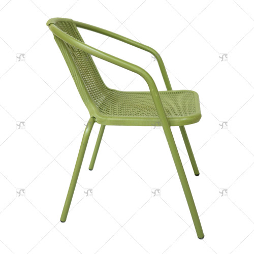 Outdoor Leisure Tables and Chairs Hotel Terraces Backrest Chairs Villas Gardens Rattan Chairs for Outdoor Courtyard Use