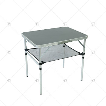 Outdoor Small Folding Table Portable Camping Table with Mesh Lightweight Aluminum with Carry Handle for Camping Picnic Outdoor