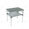 Outdoor Small Folding Table Portable Camping Table with Mesh Lightweight Aluminum with Carry Handle for Camping Picnic Outdoor
