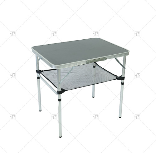 Outdoor Small Folding Table Portable Camping Table with Mesh Lightweight Aluminum with Carry Handle for Camping Picnic Outdoor