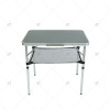 Outdoor Small Folding Table Portable Camping Table with Mesh Lightweight Aluminum with Carry Handle for Camping Picnic Outdoor