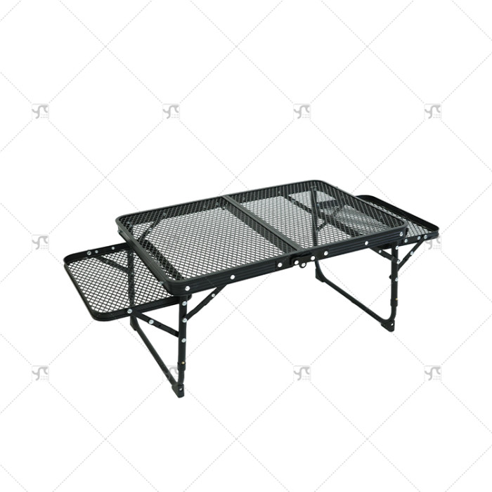 Modern Adjustable Portable Folding Expandable Dining Living Room Picnic Garden Bbq Camping Metal Outdoor Folding Portable Tables