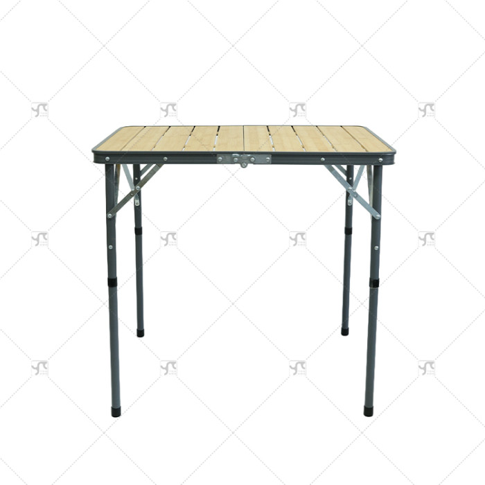 Outdoor Camping Picnicking Barbecue Folding Tables Steel Alloy Beach Tables Steel Tables and Chairs Folding Tables and Chairs