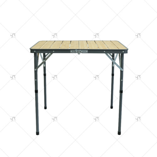 Outdoor Camping Picnicking Barbecue Folding Tables Steel Alloy Beach Tables Steel Tables and Chairs Folding Tables and Chairs