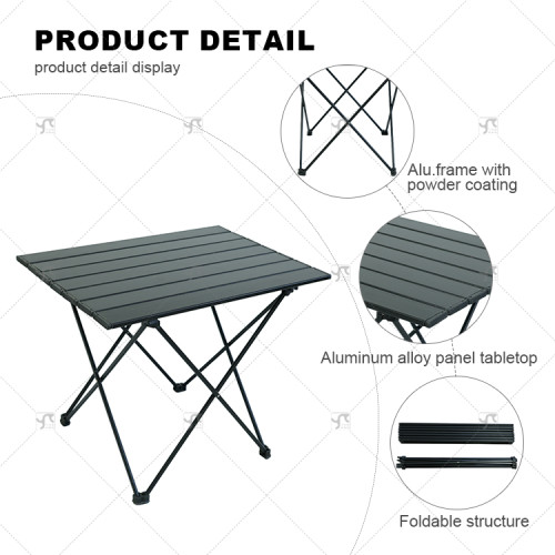 Lightweight Outdoor Portable Folding Table Picnic Camping Barbecue Simple Leisure Table Medium Mountain Climbing Barbecue Table