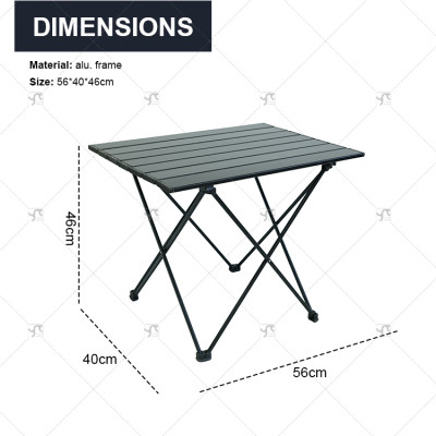 Lightweight Outdoor Portable Folding Table Picnic Camping Barbecue Simple Leisure Table Medium Mountain Climbing Barbecue Table