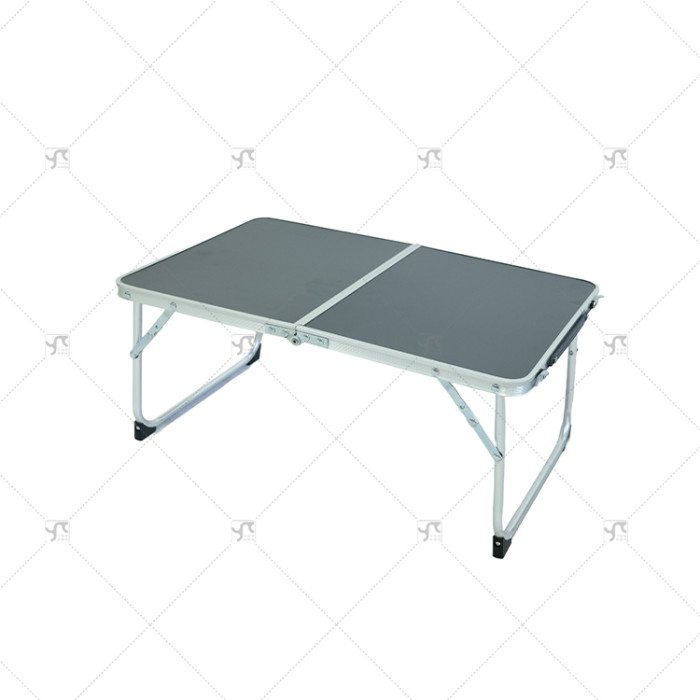 Outdoor Portable Aluminum Folding Picnic Table and Chair Set for Camping Easy-to-Carry Outdoor Furniture for Parks and Courtyard