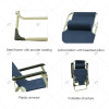 Adjustable Zero Gravity Steel Chair China's Portable Folding Beach Sun Loungers Fishing Outdoor Camping Lron Outdoor Furniture