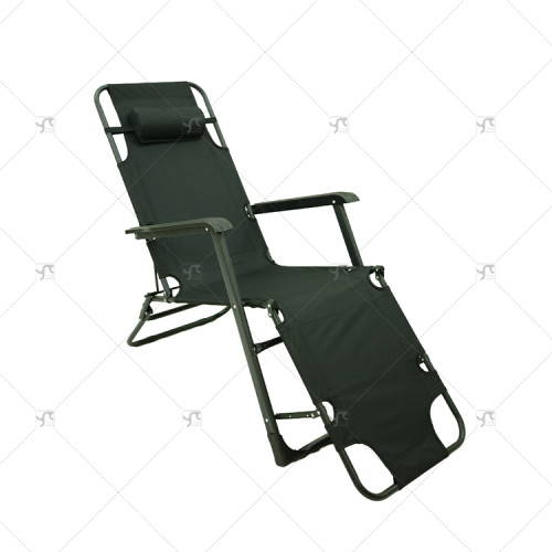 Outdoor Adjustable Portable Fold Folding Fabric Camping Lounge Deck Sea Beach Folding Chair Set Ring Camp OEM Cheap Custom Steel