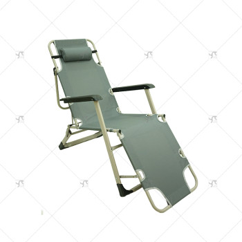 Outdoor Folding Reclining Beach Sun Patio Chaise Lounge Chair Pool Lawn Lounger Portable Folding Backpack Beach Lounge Chair