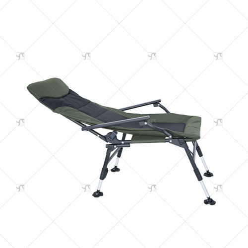 Outdoor Popular Green Beach Folding Portable Chair Fishing Tackle Carp Fishing Bed Camping with Canopy Beach Folding Chair