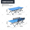 Modern Children Design Metal Folding Camp Cot High Quality Ultralight Portable Lron Frame for Outdoor Camping Beach Massage Use