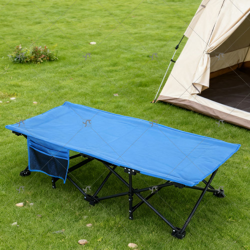 Modern Children Design Metal Folding Camp Cot High Quality Ultralight Portable Lron Frame for Outdoor Camping Beach Massage Use
