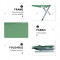 Hot Sale Lightweight Portable Lightweight Folding Sleeping Bed Outdoor Camping Cot with Storage Bag for Adults Travelling Hiking