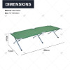 Hot Sale Lightweight Portable Lightweight Folding Sleeping Bed Outdoor Camping Cot with Storage Bag for Adults Travelling Hiking