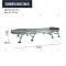 Luxury Lightweight Soft Folding Metal Bed Modern Design Style for Outdoor Beach Hotel School Foldable with Storage Features