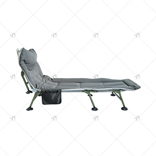 Luxury Lightweight Soft Folding Metal Bed Modern Design Style for Outdoor Beach Hotel School Foldable with Storage Features