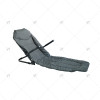 Multi Position Adjustable Portable Folding Outdoor Chaise Lounger Reclining Folding Bed