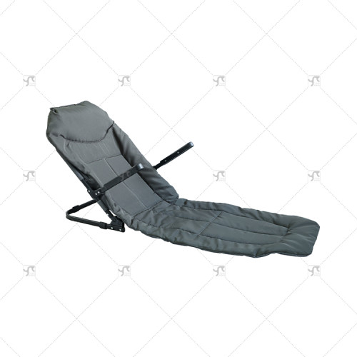 Multi Position Adjustable Portable Folding Outdoor Chaise Lounger Reclining Folding Bed