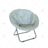 Outdoor Leisure Portable Folding Camping Moon Chair Foldable Metal Oxford Beach Lounge Chair for Outdoor Park Use Factory Direct