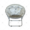 Outdoor Steel Frame Folding Chair Portable Leisure Fishing Stool Picnic Beach Lounge Chair Lunch Break Sketch Folding Moon Chair