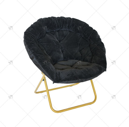 Outdoor Comfortable Portable Outdoor Furniture Modern Design Moon Chair for Picnic Home Office Featuring Metal Plastic Fabric