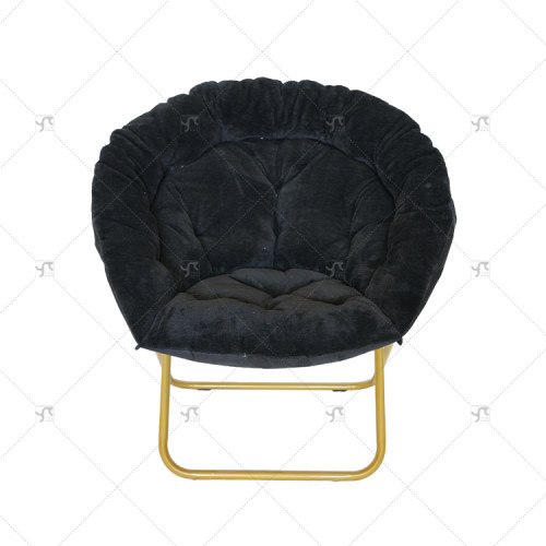 Outdoor Comfortable Portable Outdoor Furniture Modern Design Moon Chair for Picnic Home Office Featuring Metal Plastic Fabric