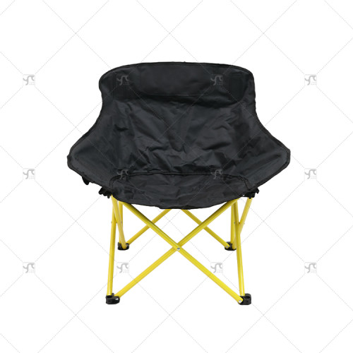 Portable steel frame Outdoor Moon Chair Small Folding Beach Picnic Fishing Stool Reclining Camping Chair with Portable Design