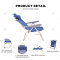 Modern Portable Folding Beach Lounge Chair for Outdoor Hotels Travel & Parks Wholesale Reclining Chair for Outdoor Hotel Use