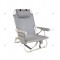 Portable Custom Outdoor Beach Chair with Adjustable Aluminum Deck Headrest for Adults Camping Chair Folding Wholesale Foldable
