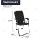 High Backrest Leisure Beach Chair Outdoor Steel Alloy Folding Recliner Thickened Oxford Cloth Easy-to-Carry Camping Furniture
