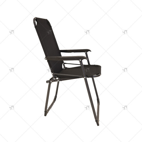 High Backrest Leisure Beach Chair Outdoor Steel Alloy Folding Recliner Thickened Oxford Cloth Easy-to-Carry Camping Furniture