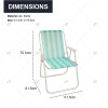 Hot Sales Aluminum Outdoor Lightweight Portable Compact Picnic Camping Hiking Picnic Spring Beach Sea Folding Chair for Event