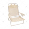 Outdoor High Quality Low-Seat Folding Beach Chair Lightweight Outdoor Folding Beach Chair, Modern Style Low Seat Beach Chair
