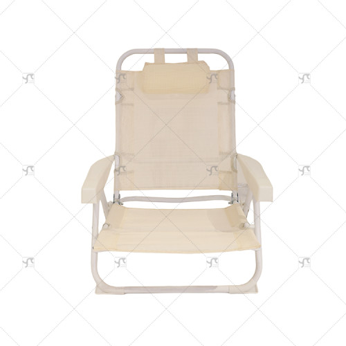 Outdoor High Quality Low-Seat Folding Beach Chair Lightweight Outdoor Folding Beach Chair, Modern Style Low Seat Beach Chair