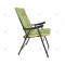 Outdoor Chair With Armrest Ethnic Style Folding Outdoor Chair Durable Metal and Cotton for Camping Dining Hotels Gym Park Use