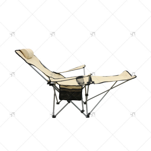 Portable steel frame Outdoor Moon Chair Small Folding Beach Picnic Fishing Stool Reclining Camping Chair with Portable Design