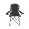 Outdoor Travel Leisure Chair Portable Camping Chair Heavy Duty Folding Design High Back Padded with Cup Holder and Carry Bag