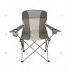 Modern Foldable Durable Steel Outdoor Camping Chair with Cup Holder Portable for Fishing Travel Oxford Fabric Outdoor Furniture