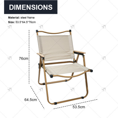 Modern Design Portable Folding Chairs Adjustable Outdoor Steel Furniture Portable Camping Beach Chair for Garden or Gym Use