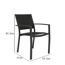 Air Teslin Aluminum Chairs Modern Comfortable Outdoor Garden Custom High-end Furniture