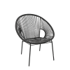 Steel Rattan Egg Chair