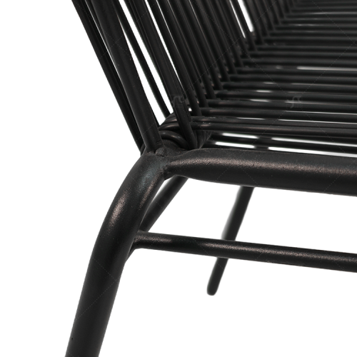 Steel Rattan Egg Chair
