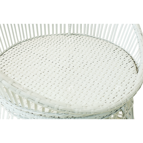Steel Rattan Bistro Set of 3