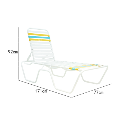 ALuminum PVC Strap Lounge