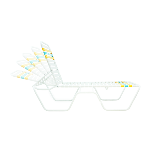 ALuminum PVC Strap Lounge
